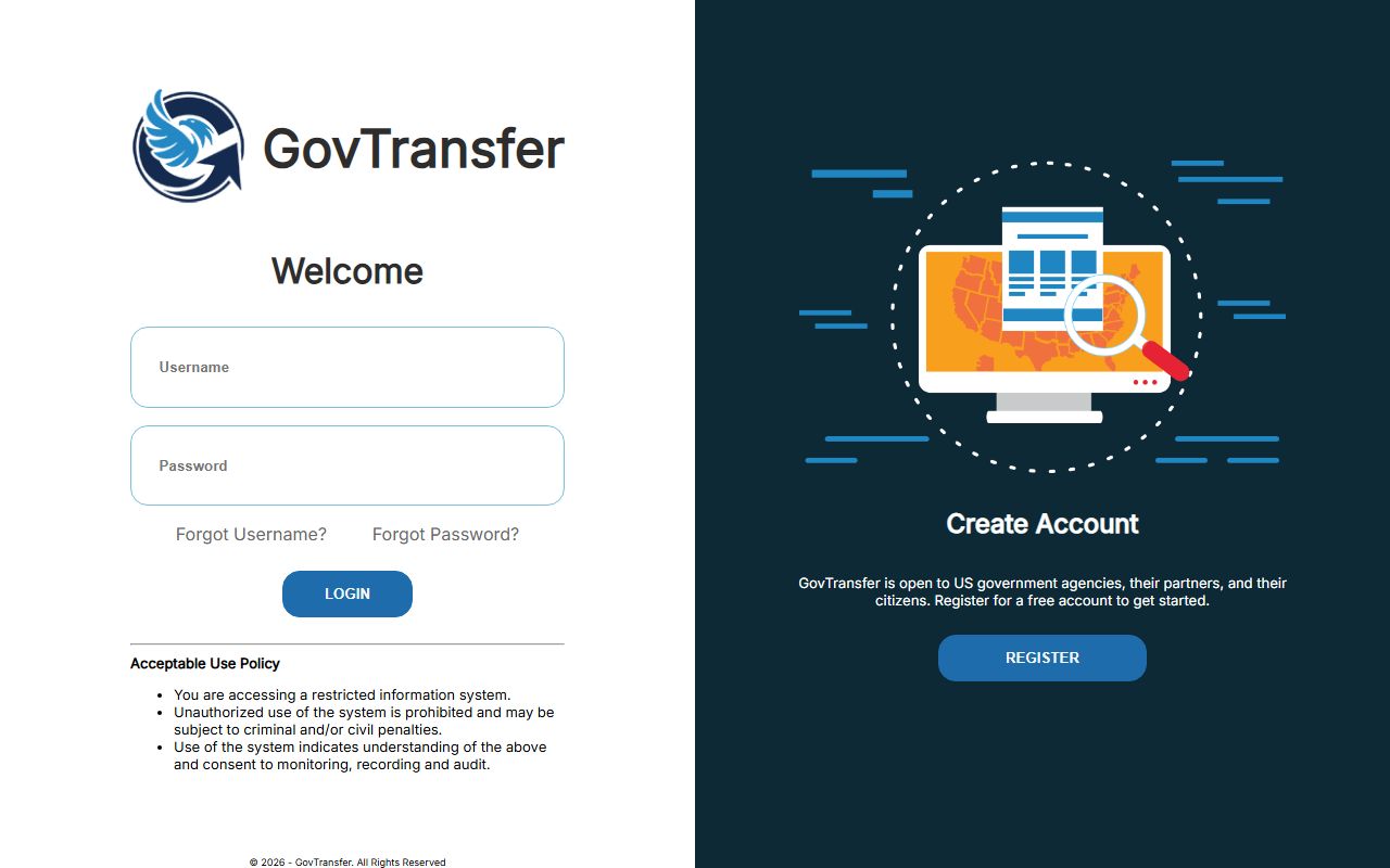 Pinal County GovTransfer records request portal login